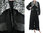 Artsy shrug, short bolero jacket, boiled wool black L-XL
