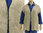 Handmade lagenlook vest, wrap natural eco linen No 9 - L-XXL