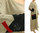 Fancy fall winter maxi dress, linen crepe in natural M-XL