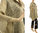 Oversized lagenlook linen blouse cover up in natural S-L
