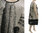 Lagenlook linen balloon pinafore dress with print nature black M-L