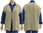 Handmade lagenlook vest, wrap natural eco linen No 9 - L-XXL