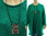 Oversized sweater Candy, super fine merino in emerald L-XXXL