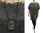 Lagenlook wide shaped dress tunic, wool silk blend in grey L-XXL
