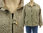 Lagenlook boho linen jacket with huge pockets, in natural L-XL