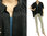 Lagenlook oversized short linen jacket wrap in black S-XL