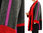 Lagenlook wrap jacket waterfall collar, merino wool in grey black red L-XXL