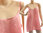 Slip top, strappy tank top, lingerie top, summer top, pure silk in pink M-L
